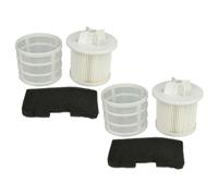 vhbw 4x Filtro compatible con Hoover SE81_SE20011 39001156, SE81_SE25011 39001252 aspiradora - filtro aire salida, filtro pre-motor