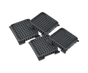 vhbw 4x filtro compatible con Liebherr CNsfd 5723-20A, CNsfd 5724-20A, CNsfd 5704-20A, CNsfd 5704-22A nevera - Filtro de carbón activado