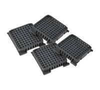 vhbw 4x filtro compatible con Liebherr RBstd 528i-20A, RBstd 528i-22A, Rd 4200-22A, Rd 4600-22A, Rd 5000-22A nevera - Filtro de carbón activado