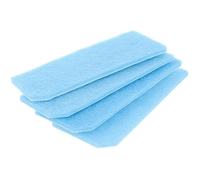 vhbw 4x Filtro compatible con Miele Scout RX-1 aspiradora - Filtro de aire de salida, azul/blanco