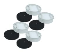 vhbw 4x Filtro compatible con Philips 5000 Series, XC5041, XC5242, XC5142