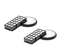 vhbw 4x Filtro compatible con Rowenta X-trem Power Cyclonic Animal RO7262EA, RO7260 aspiradora - filtro aire salida EPA, filtro pre-motor