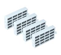 vhbw 4x filtro compatible con Whirlpool WSX5172KMS F090387, WSX5172MS F090386, WSX1101KN F100444 nevera - Filtro higiénico