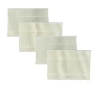 vhbw 4x filtro de polen compatible con Bosch Maxx Exclusiv WTL121 WTL121NL/01, 121 WTL121FG/07, 121 WTL121FG/05, 121 WTL121FG/01 secadoras ropa