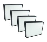 vhbw 4x Filtro H12 compatible con Philips AC3256/10 purificador aire - Filtro de repuesto