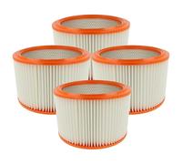 vhbw 4x Filtro láminas compatible con Festool SRM 45 E-PLANEX aspiradora de mano