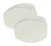 vhbw 4x Filtro micro higiénico compatible con Nilfisk GA70, GS90, GS84, GS80, GM90, GM80, GD90c, GD90, GD80 aspiradora - Filtro de aire Blanco