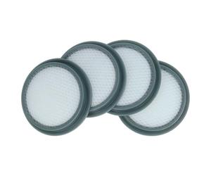 vhbw 4x Filtro premotor reemplaza Hoover S119, 35601675 para aspirador de colchones, aspiradora - Filtro protector motor, lavable