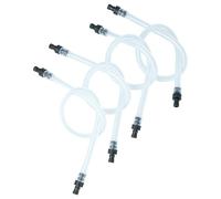 vhbw 4x Manguera para leche (set) compatible con Melitta Barista TSP F78/0-100 cafetera - 4x manguera para leche, 8x conexión para manguera