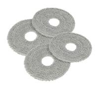 vhbw 4x paño compatible con Dreame X40 Master, Ultra Complete, Ultra robots fregasuelos - Almohadilla - 4x paño de limpieza