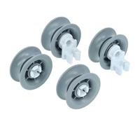 vhbw 4x Rueda para cesta inferior compatible con Balay lavavajillas