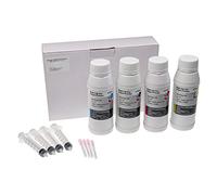 vhbw 4X Tinta de sublimación Compatible con Ricoh Aficio SG 3110DN Impresora de sublimación - Set de Recarga, Cian, Magenta, Negro, Yellow, 250ml