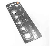 vhbw 50x batería, Pila de botón de Li-Ion (10x Paquetes de 5) Tipo CR1220 3 V Compatible con audífonos, Relojes, Llaves de Coche, balanzas, etc