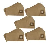 vhbw 50x bolsa compatible con Kärcher T 10/1, T 10/1 Adv, T101eco!efficiency, DS 5300 aspiradora - 51,5 cm x 23 cm marrón