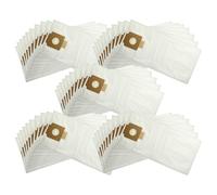 vhbw 50x bolsa compatible con Kärcher T 15/1, T 12/1 Professional, T 12/1 Jubilee aspiradora - 7 L 55 cm x 24,7 cm blanco