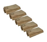 vhbw 50x bolsa compatible con Nilfisk Alto GD 2000, 1010, 1000 Series, 111, 910, 710, 1005, 1000 aspiradora - 44,5 cm x 22 cm marrón