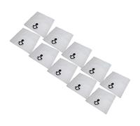 vhbw 50x bolsa compatible con Nilfisk Attix 50-01 PC, 5, 40-21 PC Inox, 40/50, 40-01 PC INOX EU aspiradora - 36 cm x 26 cm blanco