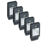 vhbw 5X batería Compatible con Aastra DT413, DT433, DT423, DT433 EX móvil, Smartphone (1100 mAh, 3,7 V, Li-Ion)