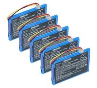 vhbw 5X batería Compatible con Ingenico LEC-V03.00-0242, Vital Act 3S Lector de Tarjetas Inteligentes NFC, Lector Smart Card (800 mAh, 3,7 V, Li-Ion)