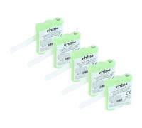 vhbw 5x batería compatible con Midland XT70 | radio (1500 mAh, 3,6 V, NiMH)