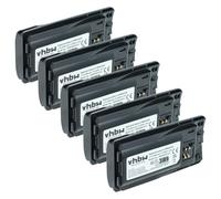 vhbw 5X batería Compatible con Motorola RMV2080, XT460, XT420, XT660d Radio (3500 mAh, 3,7 V, Li-Ion)