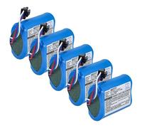 vhbw 5X batería Compatible con Zebra MZ230, MZ220, MZ320, MZ420L, IMZ320 Impresora, copiadora, escáner, Impresora Etiquetas (1500 mAh, 7,4 V, Li-Ion)