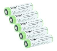 vhbw 5X batería reemplaza Ledlenser 2S1P, 502262 para Linterna. Linterna Frontal (4,8 Ah, 3,7 V, Li-Ion)