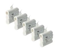 vhbw 5X batería reemplaza Midland PB-X7 para Radio (1000 mAh, 3,6 V, NiMH)
