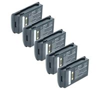 vhbw 5X batería reemplaza Motorola 82-000012-01, BT-000375, BTRY-MC32-01-01