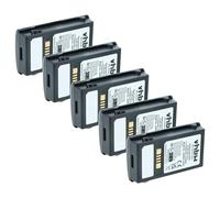 vhbw 5X batería reemplaza Motorola BTRY-MC32-52MA-10, BTRY-MC32-52MA-01