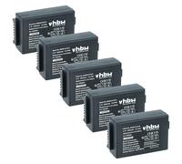 vhbw 5X batería reemplaza TEKLOGIX 1050494-002, WA3006, WA3020, 1050494 para PC de Mano, Handheld (2000 mAh, 3,7 V, Li-Ion)