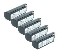 vhbw 5X batería reemplaza Zebra BTRY-36IAB0E-00, 82-166537-01 para escáner códigos de Barra, TPV (2200 mAh, 3,7 V, Li-Ion)