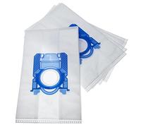 vhbw 5x Bolsa aspiradora compatible con Electrolux UltraSilencer ZUS3920 - ZUS3990 aspiradora - vellón micro, 28,8 cm x 17,1 cm, blanco