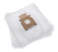 vhbw 5x Bolsa aspiradora reemplaza Hoover H77, 35601734 para aspiradora - vellón micro, 27 cm x 26,9 cm, blanco