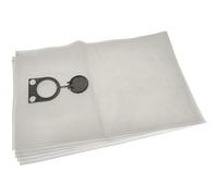 vhbw 5x bolsa compatible con Bosch GAS 25 | GAS25, CS Unitec, CS1225 aspiradora - 42 cm x 34 cm blanco