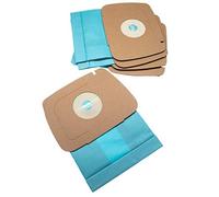 vhbw 5x bolsa compatible con Electrolux Lux 1 Classic, 1 Royal, D820, 1 aspiradora - papel, 21 cm x 16,2 cm azul claro