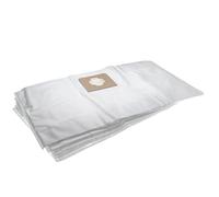 vhbw 5x bolsa compatible con Festool SR 5 E-AS, SR 5 LE-AS, SR 6 E, SR 6 E - AS, SRH 153 aspiradora - vellón micro, 34cm x 66,5cm, blanco