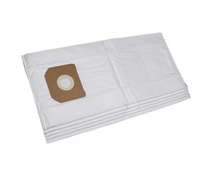vhbw 5x bolsa compatible con Flex S36, S36M, VC-35L, VCE-35L aspiradora - vellón micro, blanco