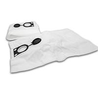 vhbw 5x bolsa compatible con Hitachi/HiKOKI RP250YDL aspiradora - vellón micro, 66 cm x 40 cm blanco