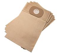 vhbw 5x bolsa compatible con Kärcher BV 111, DS 5200, T 171, K 5200 aspiradora - papel, 30 cm x 18,95 cm marrón