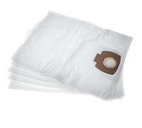 vhbw 5x bolsa compatible con Nilfisk Aero 26-21 PC, 26-01 PC X, 26-2L PC aspiradora - vellón micro, 53,45 cm x 39,7 cm blanco