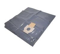 vhbw 5x bolsa compatible con Nilfisk Attix 40 aspiradora - 35,3 cm x 20,9 cm gris