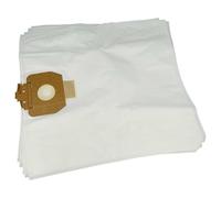 vhbw 5x bolsa compatible con PowerPlus POWX 109, S 85, 322, 320, 3230 aspiradora - vellón micro, 43 cm x 41 cm blanco