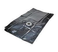 vhbw 5x bolsa compatible con Starmix ISC 25 L aspiradora - 34,4 cm x 23,5 cm negro