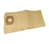 vhbw 5x bolsa compatible con Taski Aero 8 Plus, Aero 15, Aero 15 Plus, Aero 8 aspiradora - papel de filtro, 51 cm x 24 cm marrón