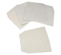 vhbw 5x bolsa de aspirador compatible con Makita BCL180 aspiradora - micro vellón, blanco