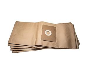 vhbw 5x bolsa filtrante compatible con Protool Festool VCP 320 E, 321 E-L dispositivo de aspiración - 43,5 cm x 31 cm marrón