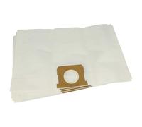 vhbw 5x bolsa filtrante compatible con Stihl SE 33 aspiradora - 30 cm x 48 cm blanco