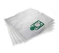 vhbw 5x bolsa vellón micro compatible con Numatic Charles CVC 370, George GVE 370-2, HZQ 370, MFQ 370, NPV 370-22, NRV 370 aspiradora