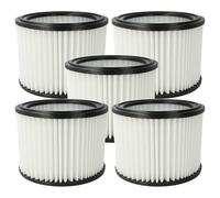 vhbw 5x Elemento filtrante reemplaza Nilfisk 107417194 para aspiradora seco/mojado